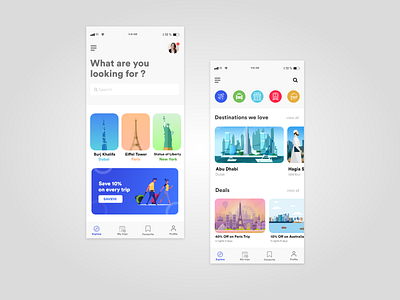 Travel App Ui Design