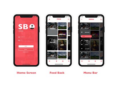 Social Bee App adobexd app concept branding case study illustraion redesign sketch