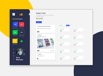 Monday Dashboard Redesign adobexd app concept behance case study concepts logo re brand redesign sketch ui