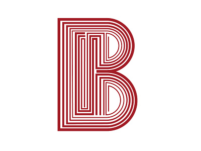 Letter B #2 graphicdesign lettering vector