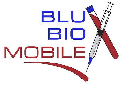Blu Bio Logo adobe illustrator aiga aigaupstatenewyork blood branding graphic design health healthcare illustration illustrator logo logodesign mobile phlebotomy syringe vector