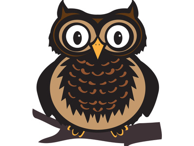 Owl animal art graphic design illustration owl