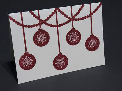 2017 Holiday Letterpress Cards astutegraphics christmas card graphicdesign holiday card holiday gift letterpress