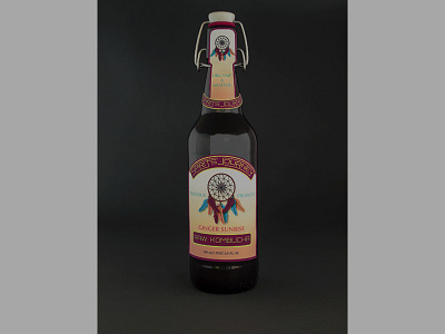 Kombucha Labeling albany beverage branding design graphic design labeling