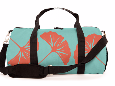 Score my Duffel Design on Threadless. albany duffel bag ginko graphic design textiles