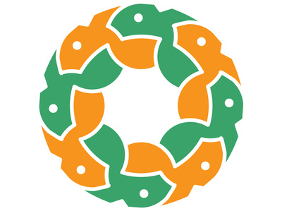 Logo for Aquarium Club albany aquariums branding club logo fish fish tank graphic design illustrator logo tessellation vector