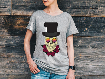 Mr. Skull Cap T-shirt