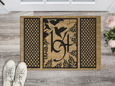 194 Doormat Mockup