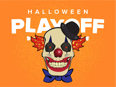 Mr. Skull Cap - Halloween clowns fright graphicdesign halloween halloween party horror illustration playoff raverpress scary skulls stickermule