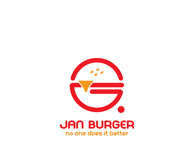 JAN BURGER جان برجر arabic logo brand and identity branding burger burger app burger logo food logo logo logodesign