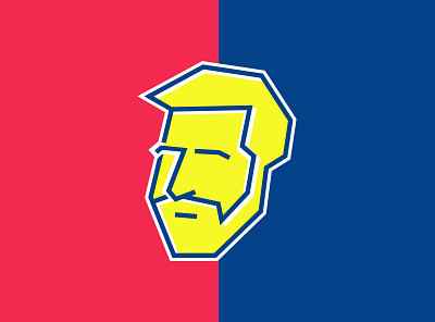 Messi Icon barcelona football icon logo logodesign messi