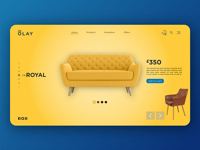 Olay UI app branding flat icon identity design logo ui ux web website