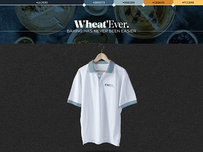 Wheat’Ever. Baking has never been easier. brand identity branding design identity design logo minimal typography ui ux vector