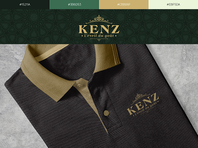 Kenz, l'éveil du goût brand identity branding design flat identity design logo minimal ui ux vector