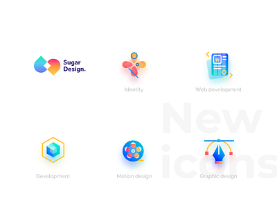 Service Icons desain developement graphicdesgin icon identity motiondesign webdesign webdevelopment