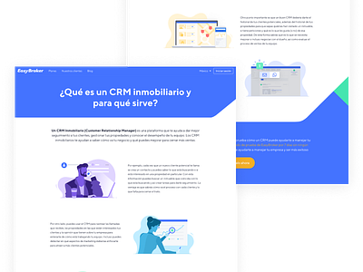 CRM Software illustration set