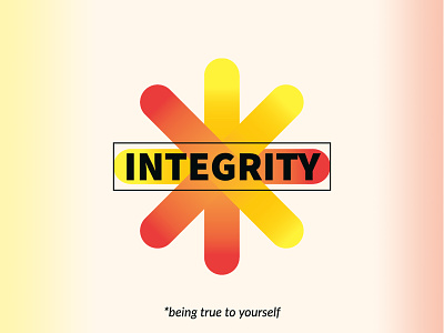 Integrity Design Template abstract abstract design abstraction clean color composition design template font gradient instagram instagram post quote saying simple social social graphics template typography visual visualdesign