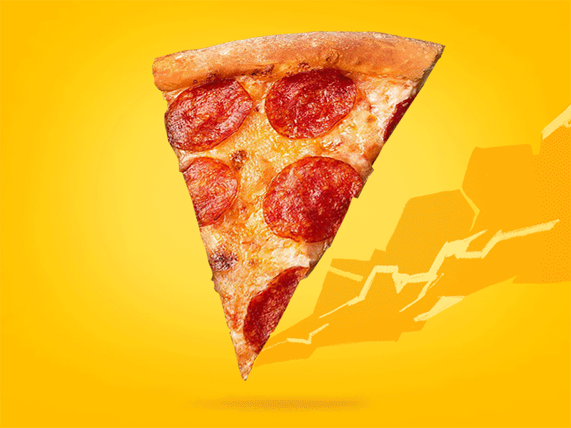 pizza art design digital illustration digital painting digitalart drawing gif illustration motion