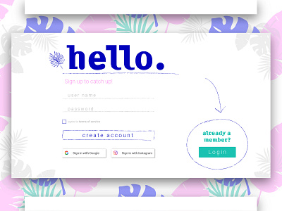 001 Hello. Sign up!