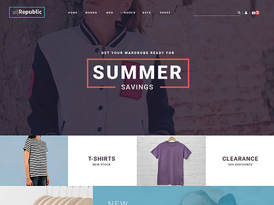 Free online fashion shop website design clothes clothing design ecommerce fashion minimal ui ux web