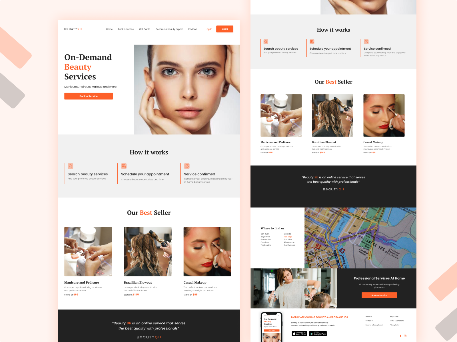 Beauty 911 by Yvonne Anaekwe on Dribbble