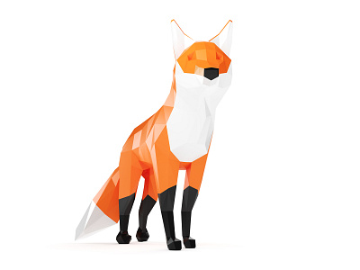 Low Poly Fox