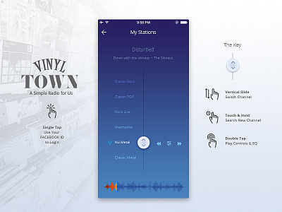 Vinyl Radio App