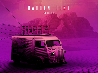 Barren Dust art art book branding desig design illustration matte painting photoshop typography