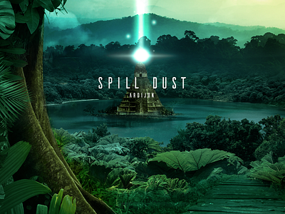 Spill Dust art art book art direction branding design illustration matte painting photoshop