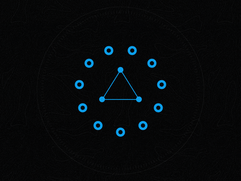 Element for a thing after effects animation dots gif mograph motion graphic triangle