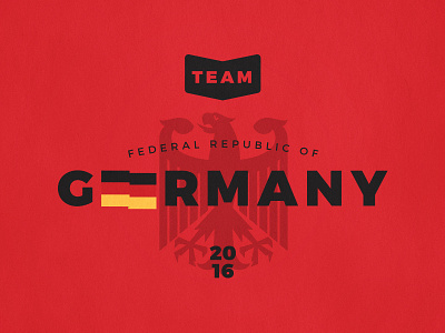 Team Germany Graphic bier eagle flag germany illustration photoshop team