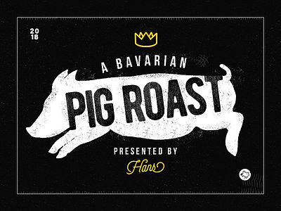 Bavarian Pig Roast boar crown king pig pig roast texas texture