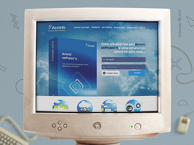 Acronis True Image UI/UX Design