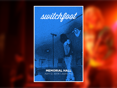 Switchfoot - concert poster project 1 concert music poster