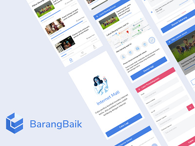 BarangBaik - benihbaik crowdfunding design donasi donate donation indonesia kitabisa mobile ui uxdesign
