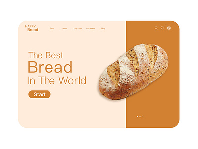 bread design illustration ui web