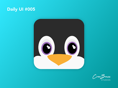 Daily UI #005 affinitydesigner app icon daily ui 005 dailyui penguin ui design uiux ux design