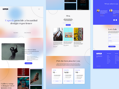 Design Agency Landing Page