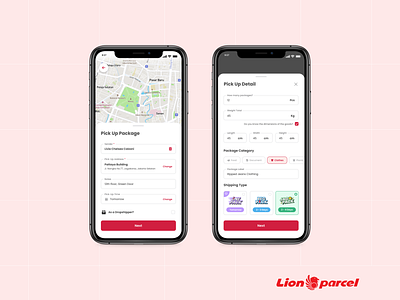 Pick Up Exploration - Lion Parcel Apps