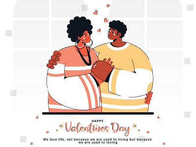 Valentines Day boy character character design colorful community couple design dribbbleweeklywarmup experiment girl heart illustration love lovely lovers modern character valentine day valentines day vector yellow