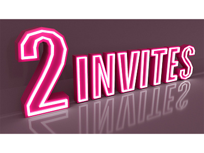 Dribble Invites 3d dribbble dribbble invite dribble shot hello dribble invites lighting maya