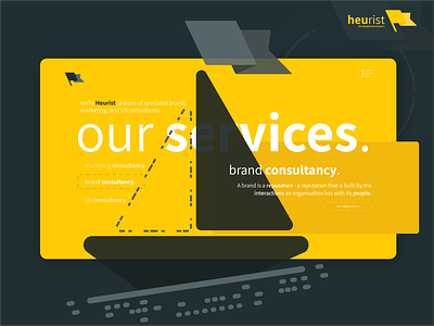 Our Services. Exploring some design ideas. agency branding branding agency design flat heurist heurist - the brand developers illustration marketing agency minimal ui ux vector