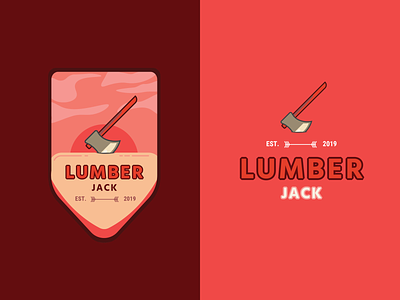 Exploring logos for a lumberjack. axe branding design flatdesign heurist icon illustration logo logo design lumber lumberjack minimalism shield stump tree vector wood