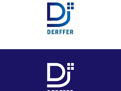 Derffer Logo Design 03 branding design illustration logo monogram letter mark
