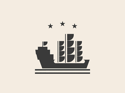 Pirate Ship Logo Design
