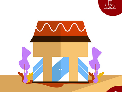 Bakery Shop art design flat flat illustration icon illustration vector