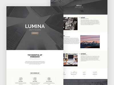 Lumina - Creatives & Business Elementor Template Kit business creative download elementor multipage template template kit themeforest webdesign website