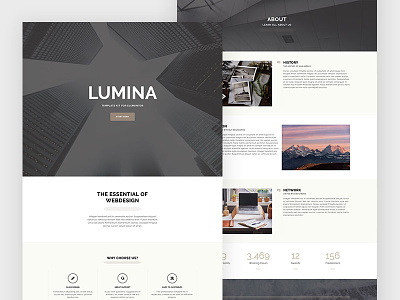 Lumina - Creatives & Business Elementor Template Kit
