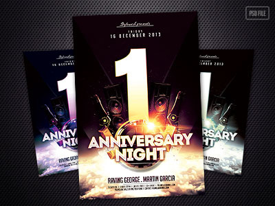 Anniversary Night Flyer