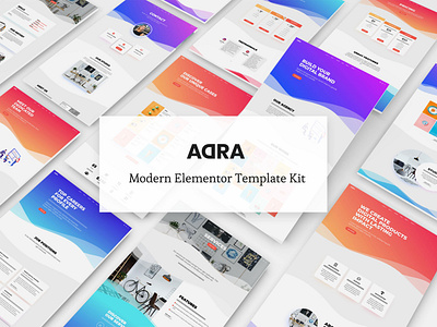 Adra - Modern & Creative Elementor Template Kit